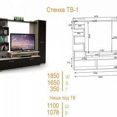Стенка для гостиной ТВ-1 | фото 2