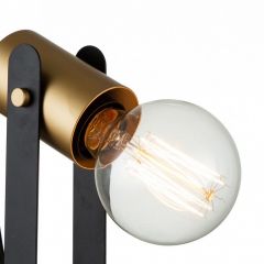 Настольная лампа декоративная Indigo Animo 10007/B/1T Black | фото 4