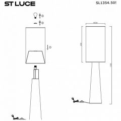 Торшер ST-Luce Jackie SL1354.505.01 | фото 4